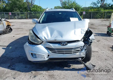 2014 Hyundai Tucson Se z USA, uszkodzony, nr VIN KM8JU3AGXEU924902
